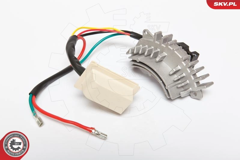 Resistor, interior blower